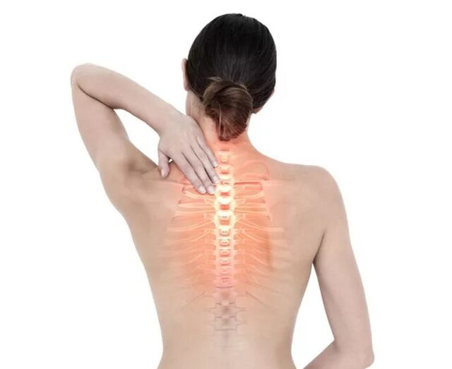 chest pain with osteochondrosis
