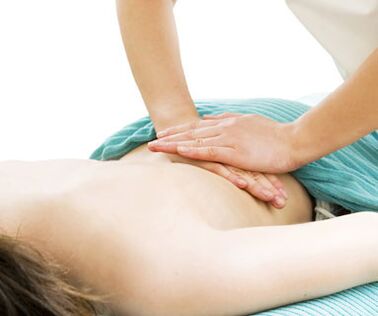 For the treatment of osteochondrosis of the cervical vertebrae, a course of massage is prescribed